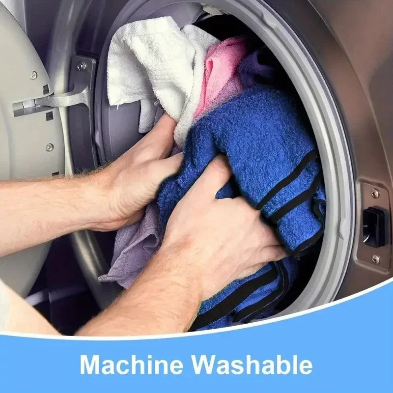 1/3/6pcs Microfiber Car Washing Towel Soft Quick Drying Windows Mirrors Wiping Rags Home Double Layer Cleaning Cloths