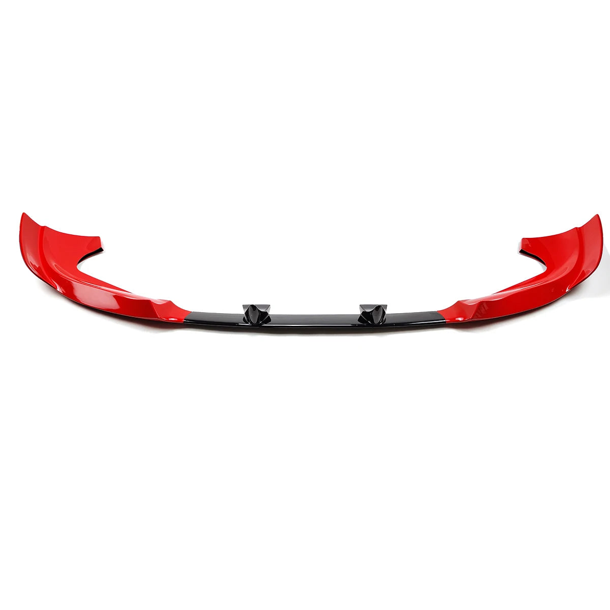 3PCS For Jeep Grand Cherokee SRT 2012 -2016 SRT8 Car Front Bumper Lip Splitter Spoiler Carbon Fiber Style Body Kit White Red