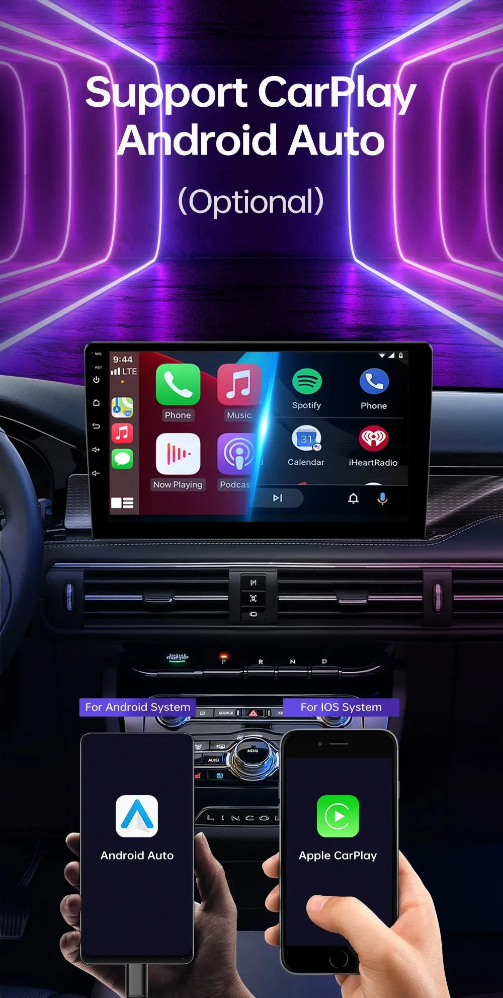 Universal 7/9/10 inch Android 13 Car Radio 64G Autoradio android 2 Din car radio GPS BT Central Multimedia Smart car systems