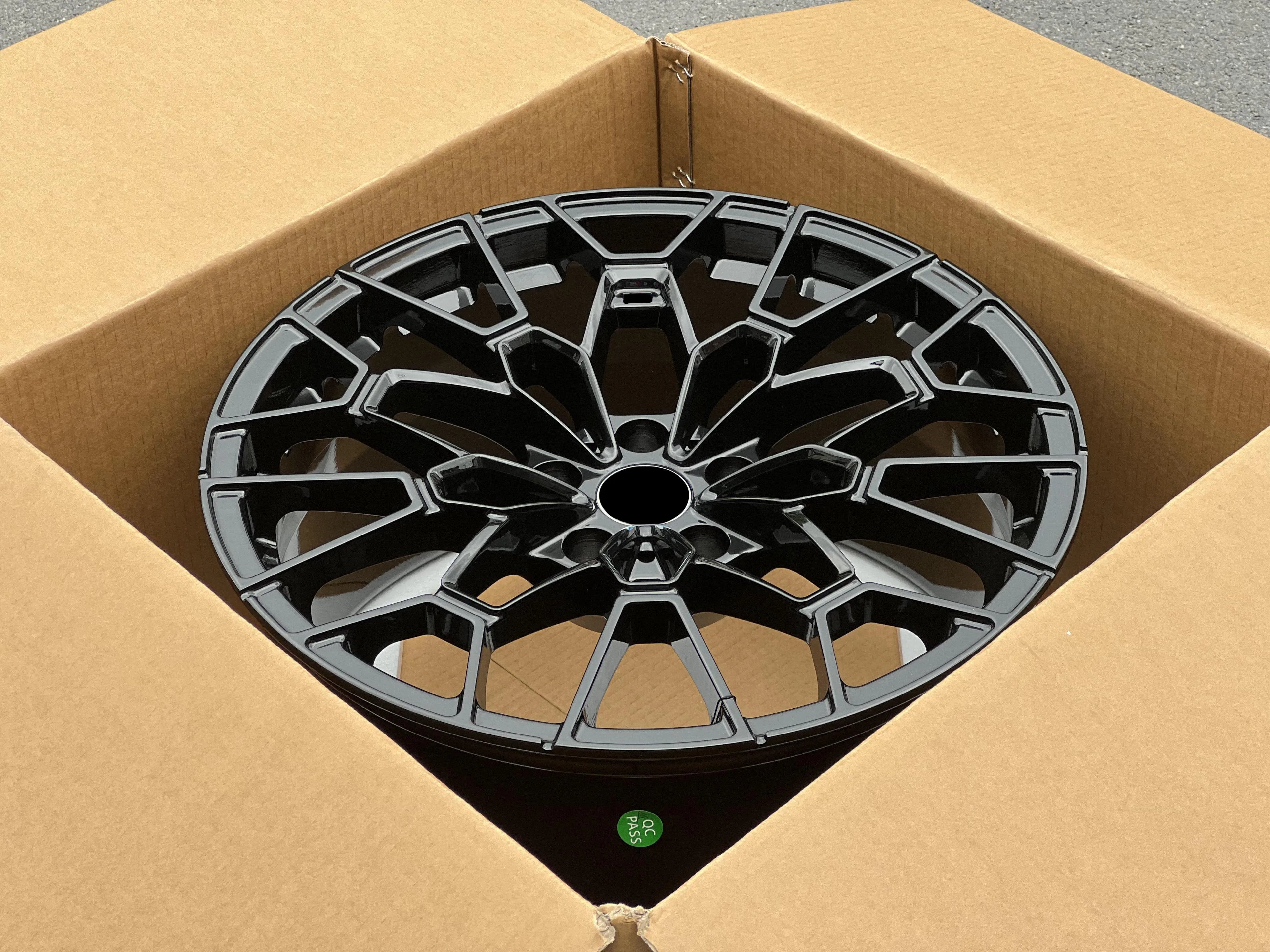 Customized Forged Car Rims 17 18 19 20 21 22Inch Black Alloy Wheel Suitable for Passenger Car Wheels for Bmw E60 F10 E90