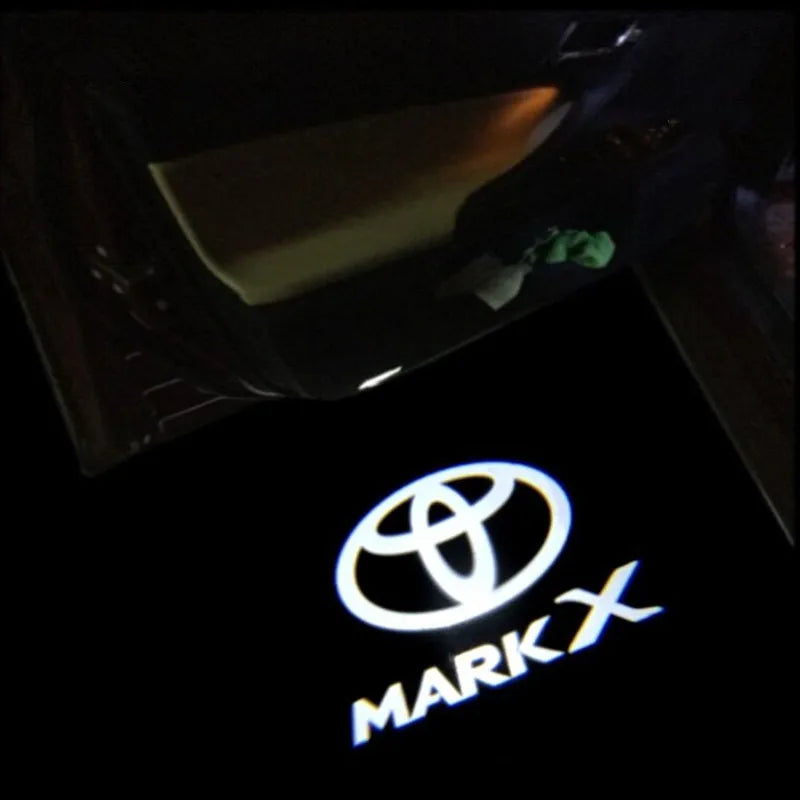 LED For Toyota Reiz Welcome Light Toyota Car Door Light 2pcs Reiz Courtesy Light For Toyota Reiz Mark X Prado Avalon Puddle Lamp
