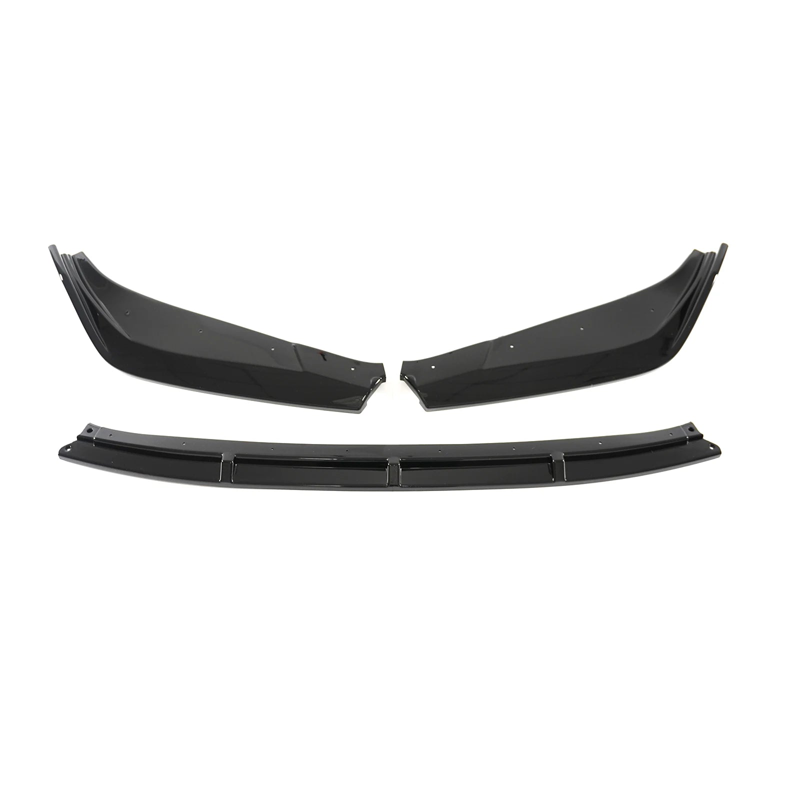 For Lexus Is300 Is350 Is500 F-Sport 2021 2002-2024 Front Bumper Lip Spoiler Splitter Glossy Black 3PCS Body Kit Car Accessories