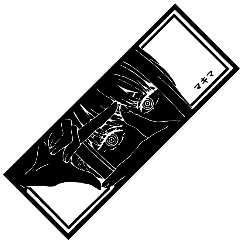 Car interior stickers, Japanese anime girl stickers, weather proof holographic stickers, automatic decoration