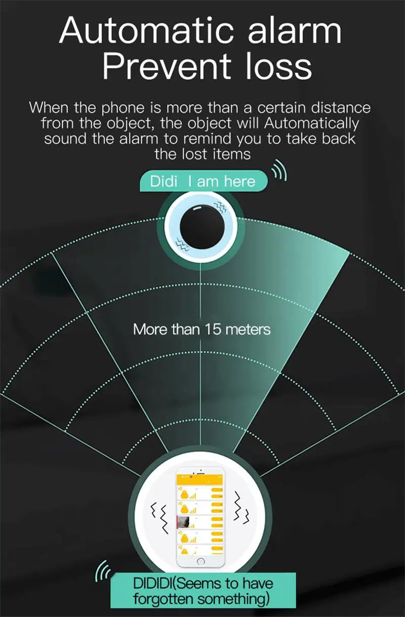 2025 New Hot Mini GPS Tracker, Bluetooth 5.0 Smart Anti-Lost GPS, Car Tracking iOS Android Smart Find Loc