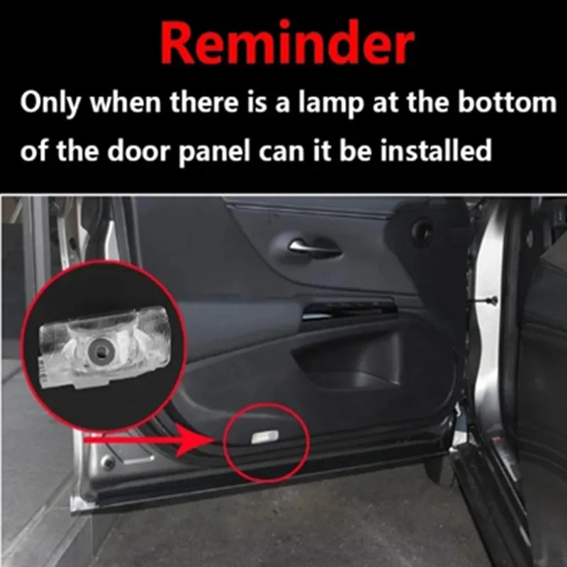 Car Door Welcome Lamp Projector Ghost Shadow Lamp for Toyota Camry 2006 2007 2008 2009 2010 2011 2012 2013 2014 2015 Accessori