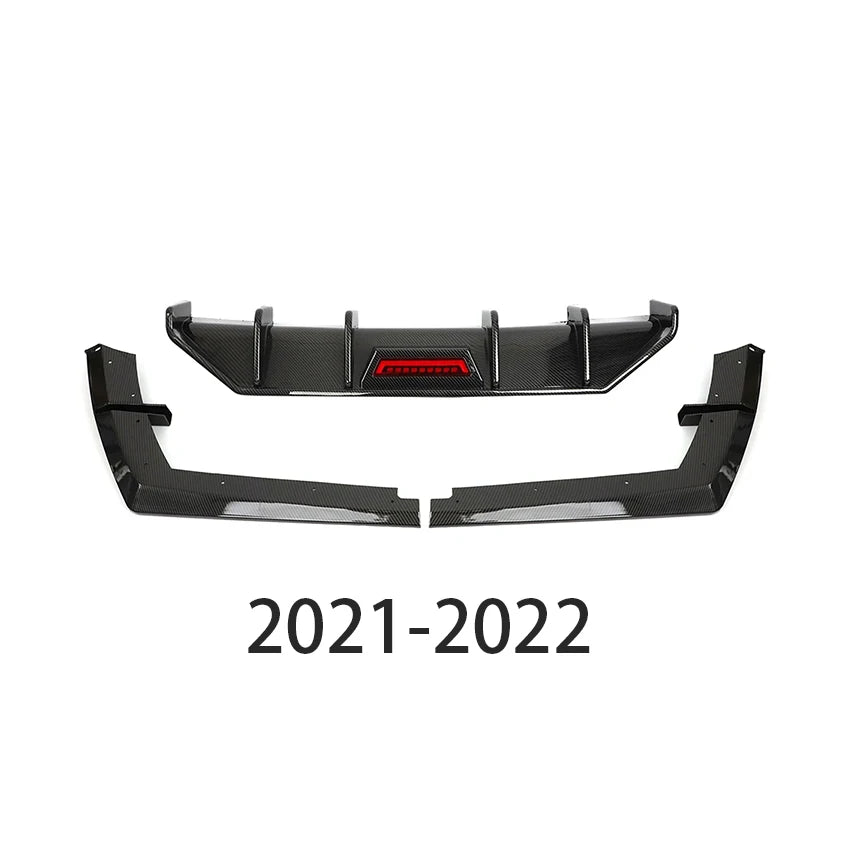 For Hyundai Elantra 2021 2023 2025 Rear Bumper Diffuser Splitter Chin Spoiler Exhaust Pipe Bodykit Car Tuning Accessories