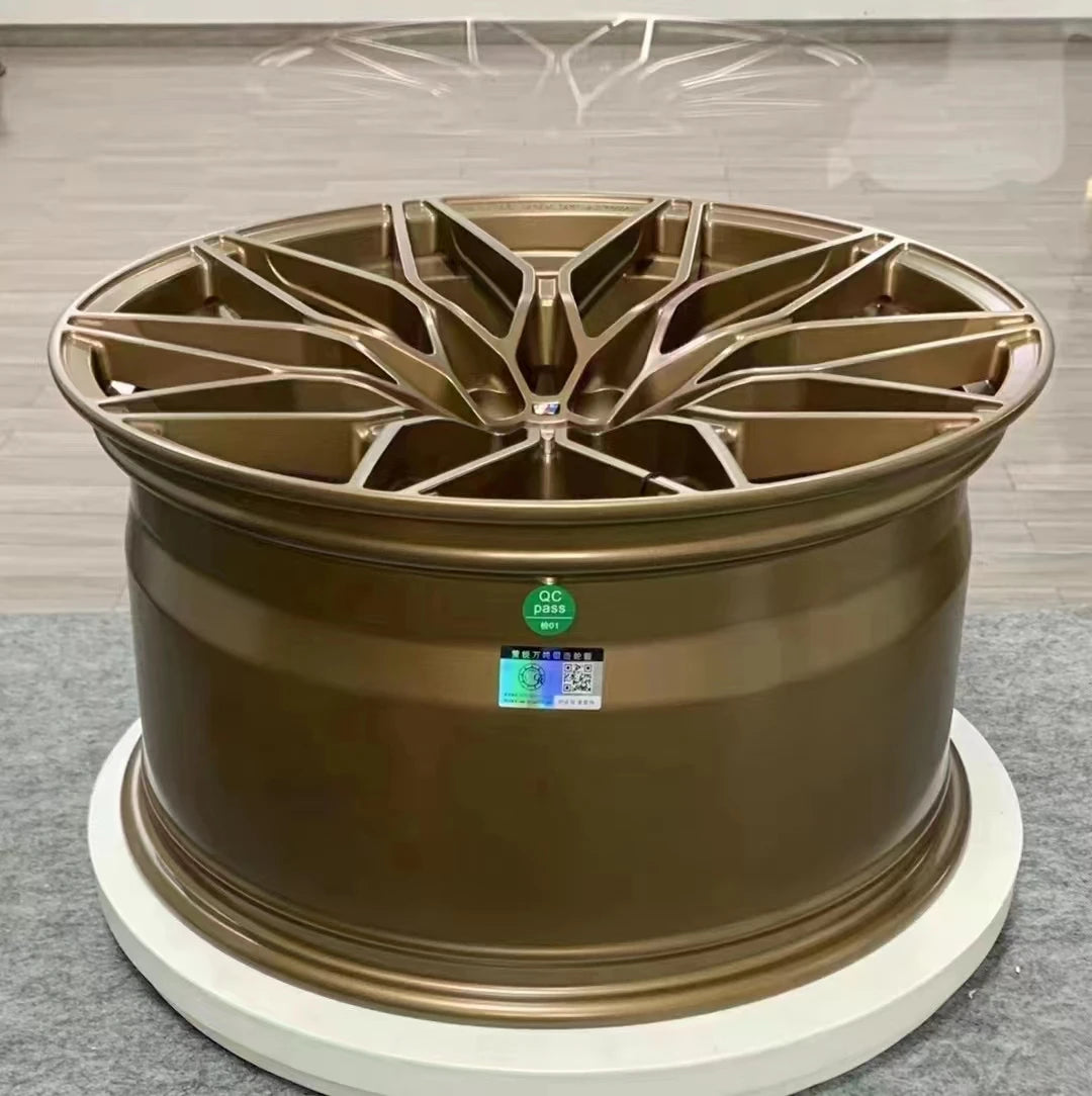 Customized Forged Car Rims 17 18 19 20 21 22Inch Black Alloy Wheel Suitable for Passenger Car Wheels for Bmw E60 F10 E90