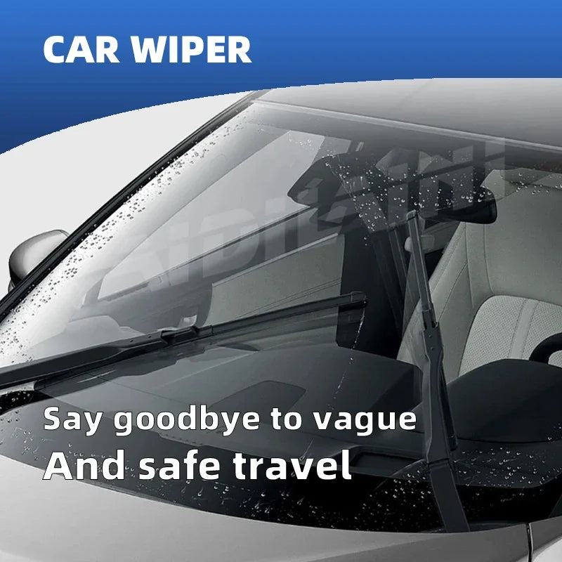 LHD Front Rear Windshield Wiper Blades For Ford Explorer U152 U251 U502 U625 2002 - 2023 3pc Windscreen Window Brush Accessories