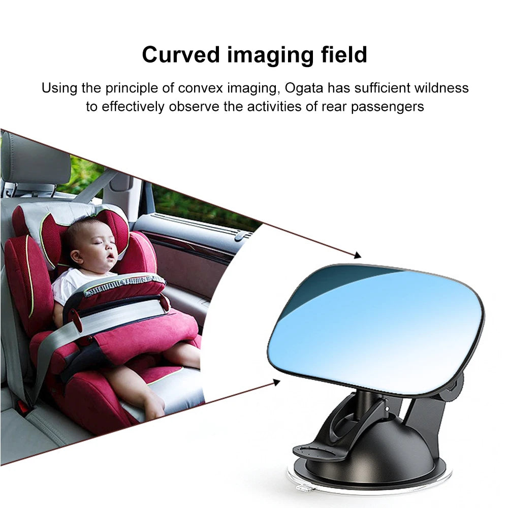 Car Safety View Back Seat Mirror Baby Car Mirror Infant Facing Rear Ward Child Care Safety Kids Monitor Car Rearview Mirror