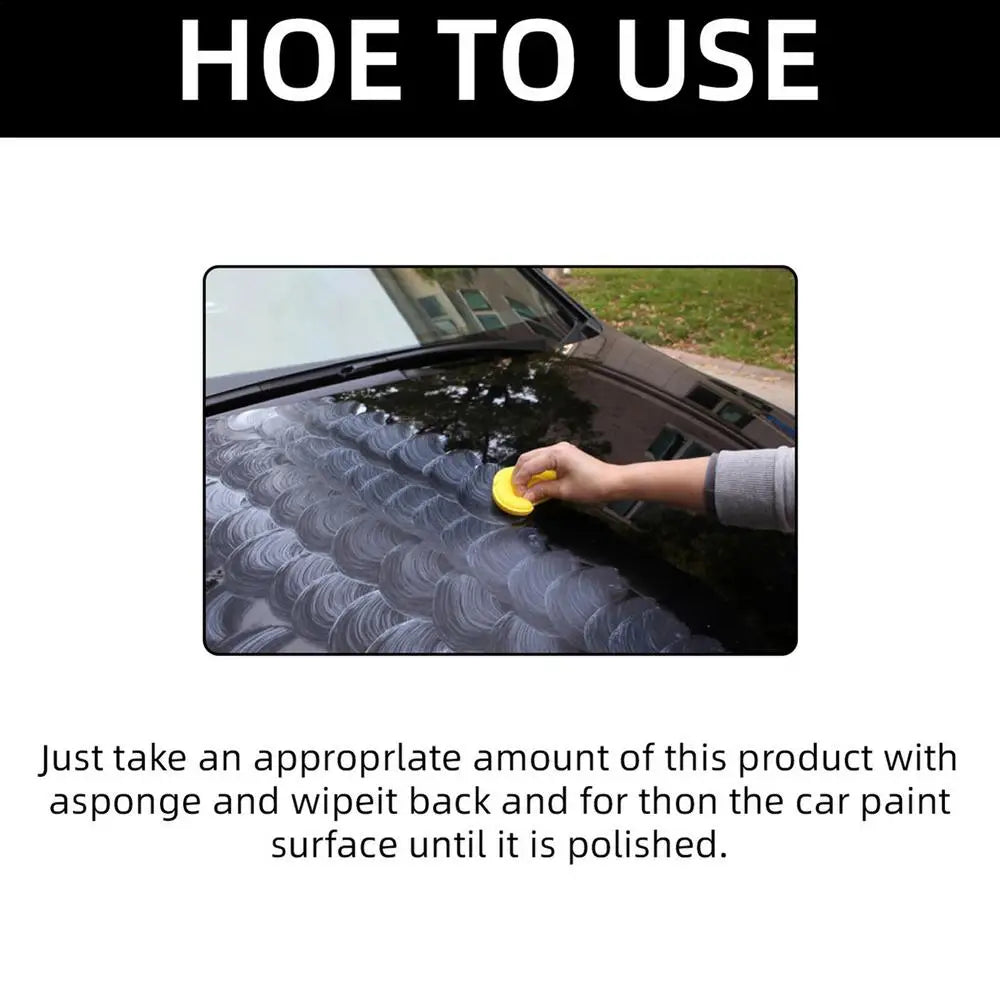 Car Wax Auto Paint Care Ceramic Coating  Paint Polish Repair Refurbishment Auto Dustproof Scratch Repair Remover