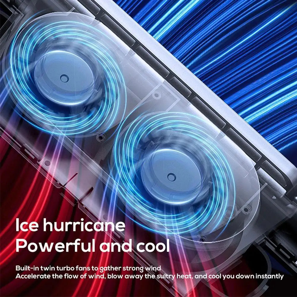 Car Seat Fan - High Speed USB Cooling Fan with Strong Wind, Backrest Ventilation for Vehicles, 12V/24V Auto Cooling System