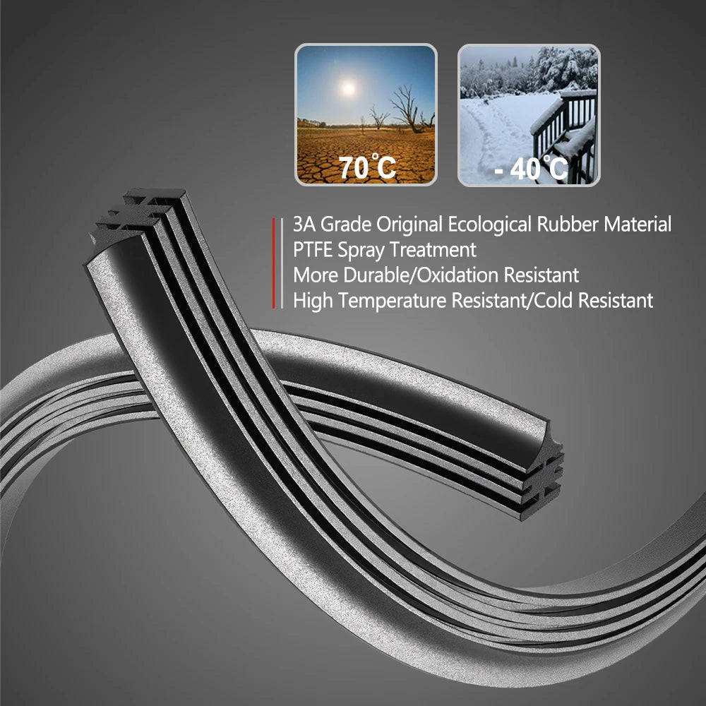 For  Infiniti QX50/J55/QX55 2019-2025 Front Windshield Wiper Blades 2pcs Windscreen Window Accessories