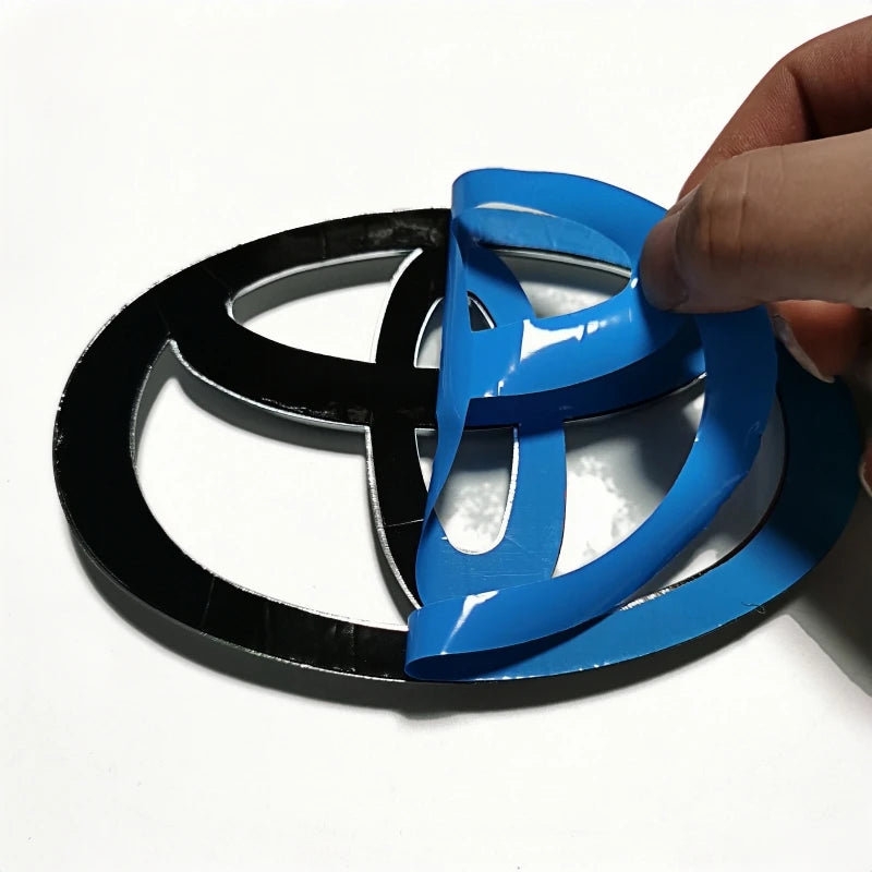3D Toyota Car Emblem Badge For Front Grill Hood Rear Trunk Logo Corolla Camry RAV4 Hilux Yaris Accessory
