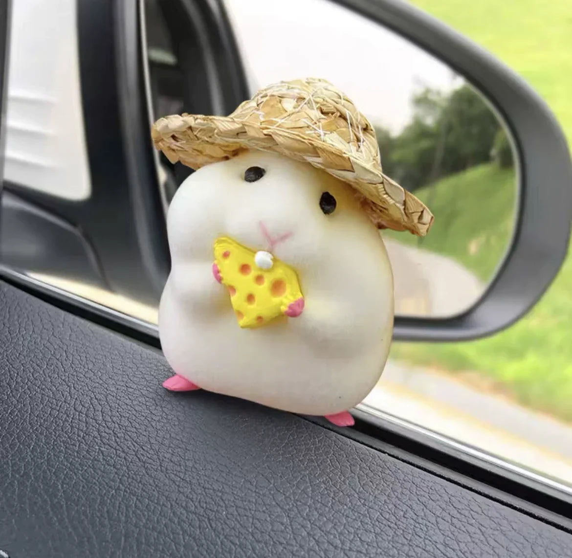 Car Decoration Hamster Car Accessories New Console Cute Doll Car Interior Pendant Decoration Cool Decoration Accesories