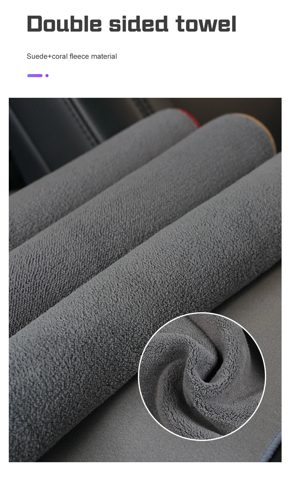 Super Absorbent Suede Coral Car Wash Towel Cleaning Cloth For Audi S A3 A4 A5 Q5 A1 A6 RSQ3 B8 B6 B7 B9 S4 S6 Auto Washing Rag
