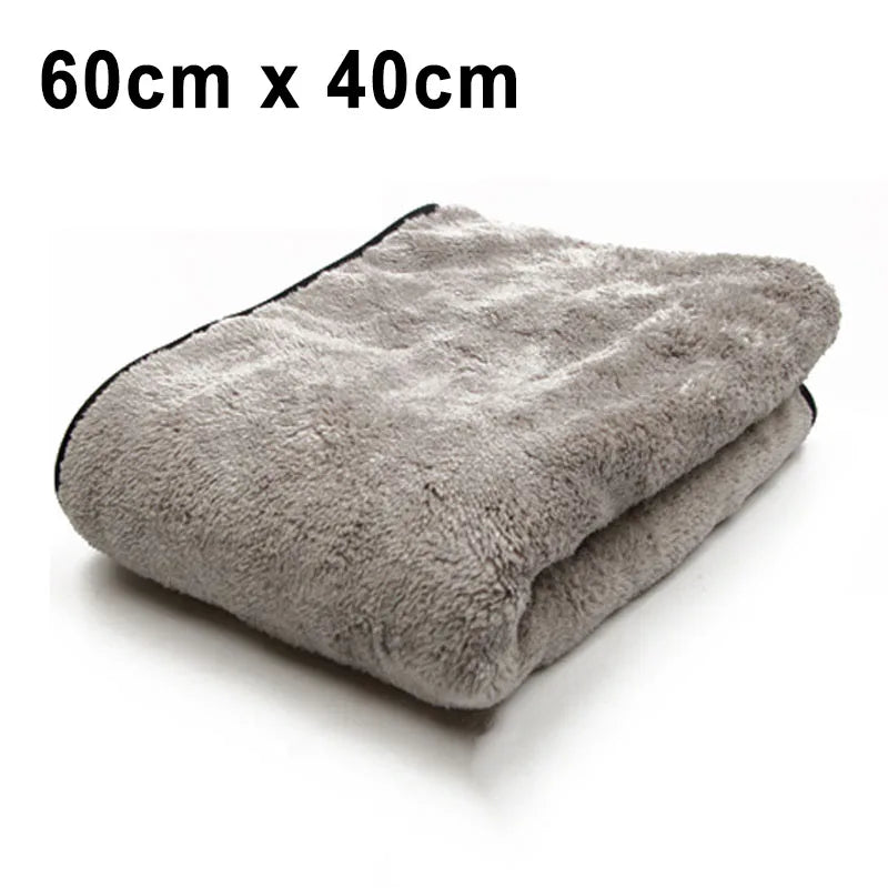 SEAMETAL Microfiber Car Towel Super Absorbency Car Cleaning Care Cloth Auto Towel One-Time Fast Drying for Car Wash Accessories
