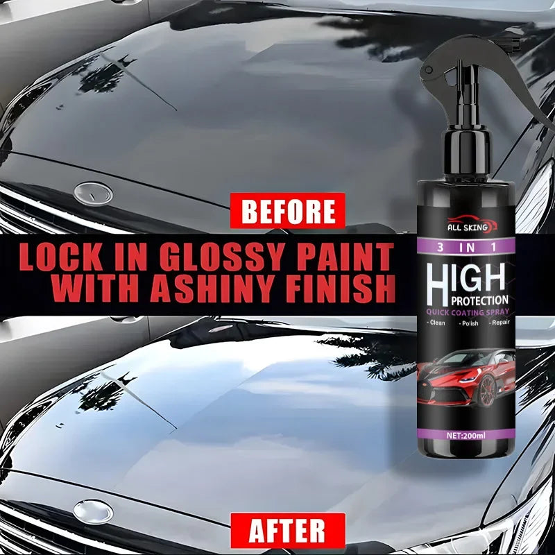 Car Nano Crystal Plating Agent - Car Coating Agentcar Paint Carecrystal Plating Wax Sealerglaze Paint Spray