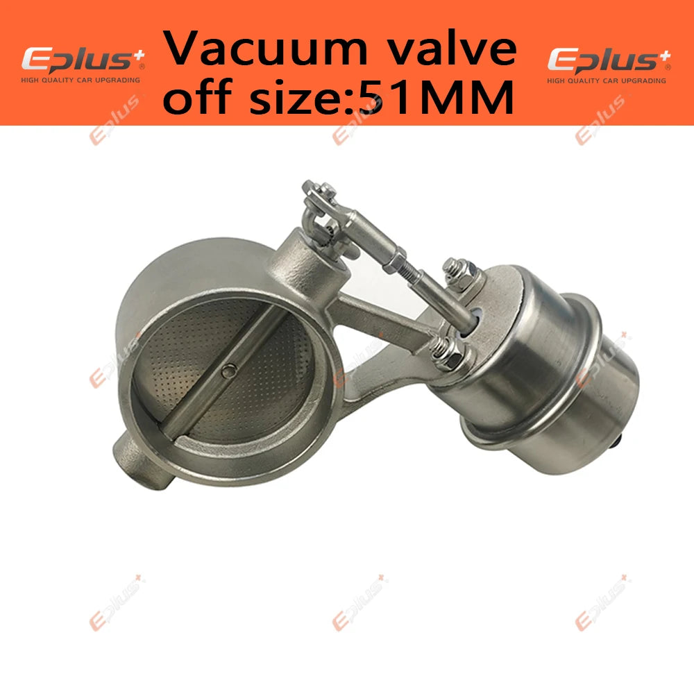 EPLUS Car Exhaust Pipe System Valve dampers Control Sets Vacuum Controller Device Remote Controller Switch Universal