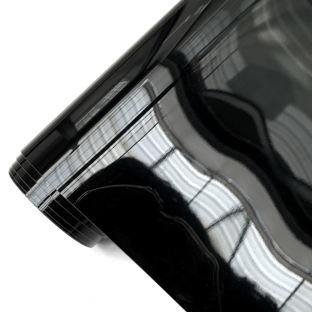 9D Carbon Fiber Car Sticker Self Adhesive Glossy Black Vinyl Wrap Film Anti-Scratch Auto Decoration Sticker for Cars Accessories