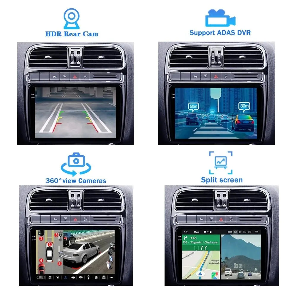 Android 15 car radio For Volkswagen VW CC Passat B7 Polo Golf 5 6 Jetta mk5 mk6 Video Player GPS wireless carplay Head Unit WIFI