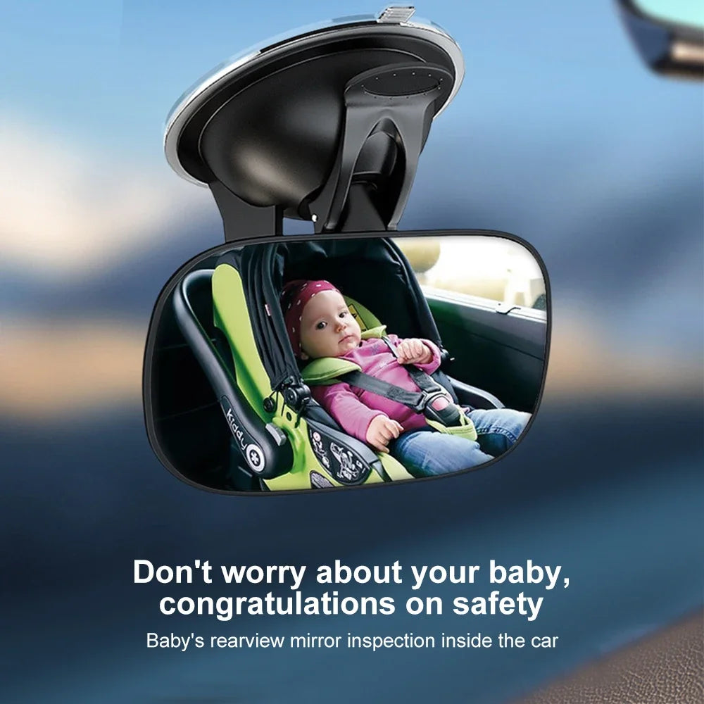 Car Safety View Back Seat Mirror Baby Car Mirror Infant Facing Rear Ward Child Care Safety Kids Monitor Car Rearview Mirror
