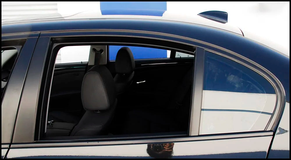 Black Matt Vinyl Wrap Foil Tape Roll Matte Black Stripes Window Trim Film Car Sticers Decal For Car Interior Pillar