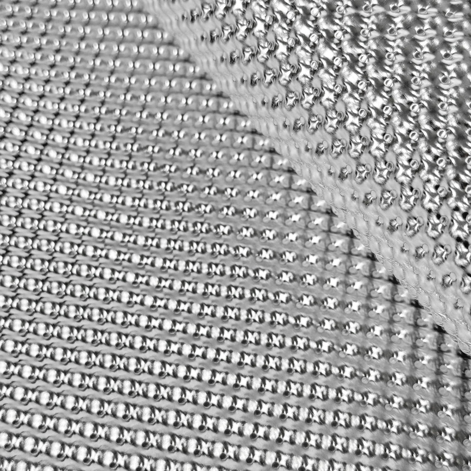 Silver Embossed Aluminum Heat Shield Exhausts Electrical Turbo Heat Insulation Auto Temperature Isolated Sticker Exhaust Systems