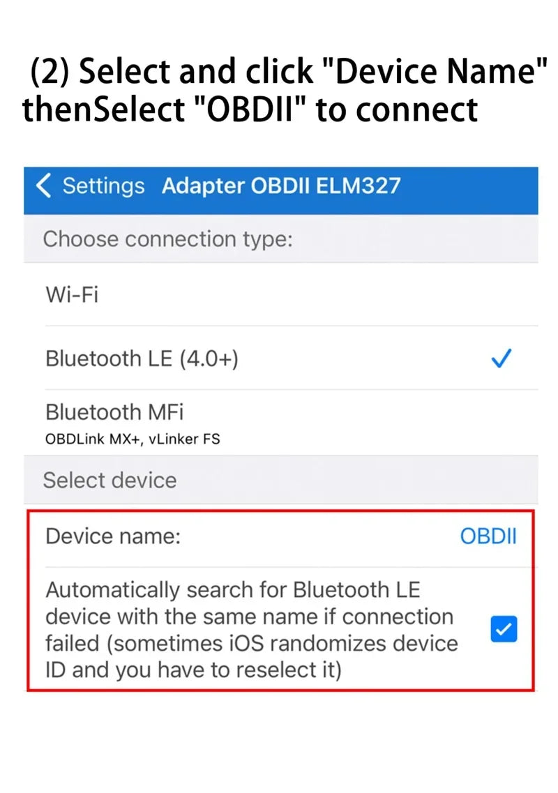 Automotive Fault Detector ELM327 V2.1 OBD2 Scanner Bluetooth Car Diagnostic Tool For Android /IOS Code Reader