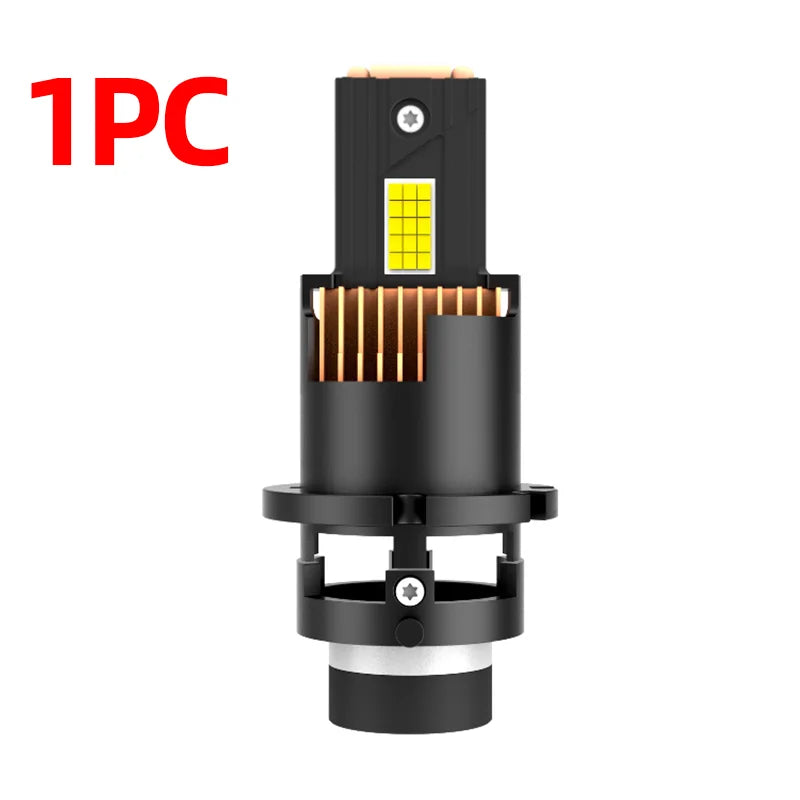 D2S D4S D2R D4R Led Car Headlight Canbus HID D1S D3S D1R D3R Led Xenon Bulb 1:1 Turbo Led Car Lamp Auto Light 6000K Plug & Play