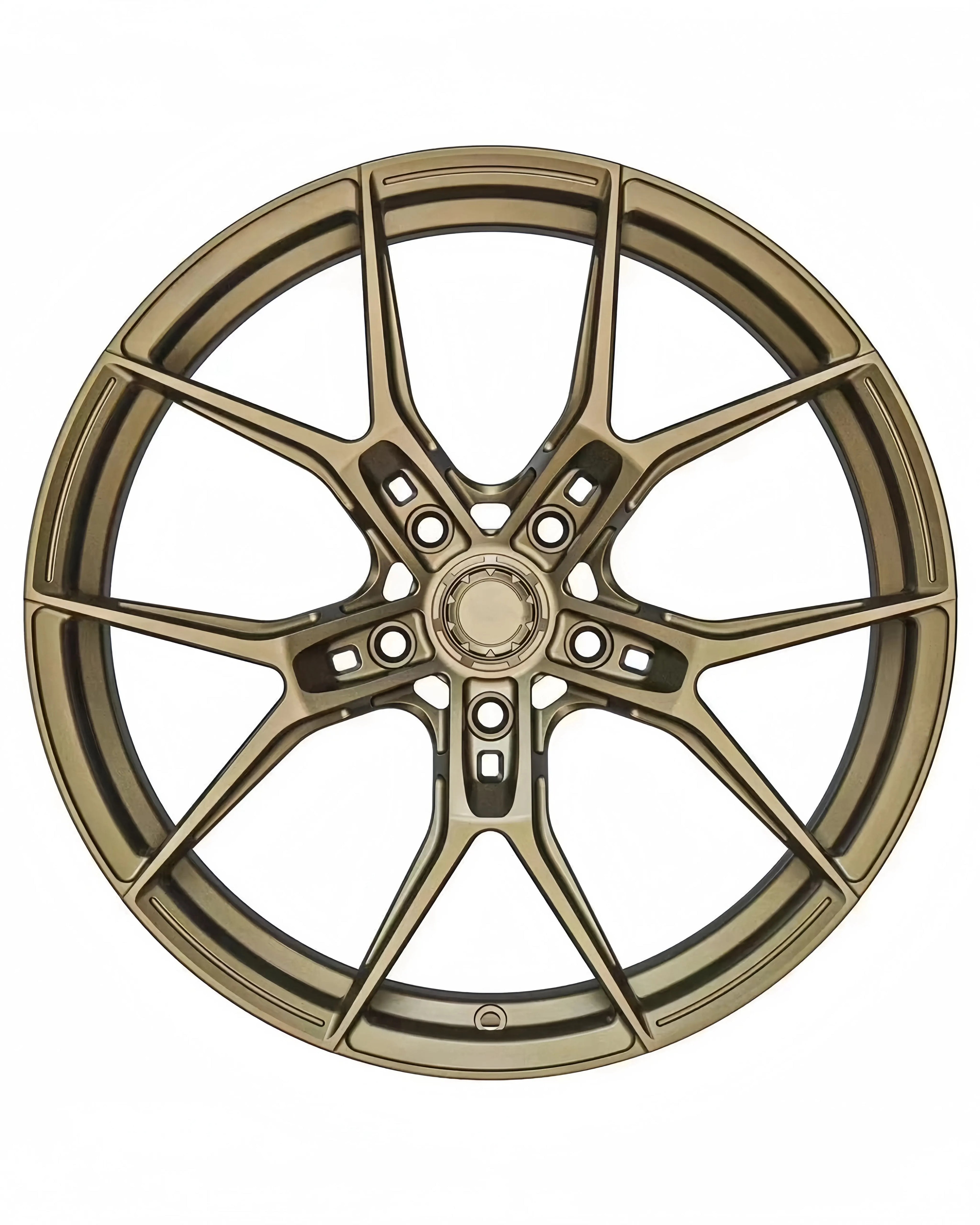 Hot 1 Piece Deep Concave Forged Brushed Polished 5x120 5x112 5x114.3 18 19 20 21 22 Inch Wheel for Racing Car Wheel
