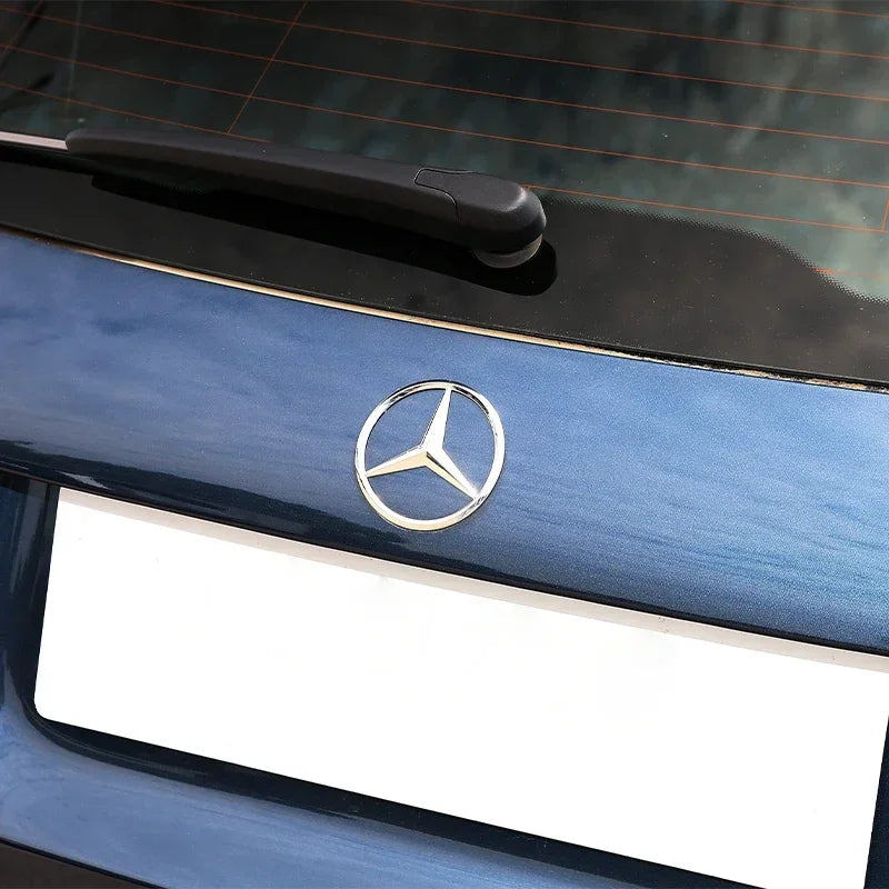 3d ABS Mercedes Benz Rear Star Logo Car Trunk Emblem For W203 W204 W205 W212 W213 X253 X156 W166 W167 W176 W177 W223 W223 W117