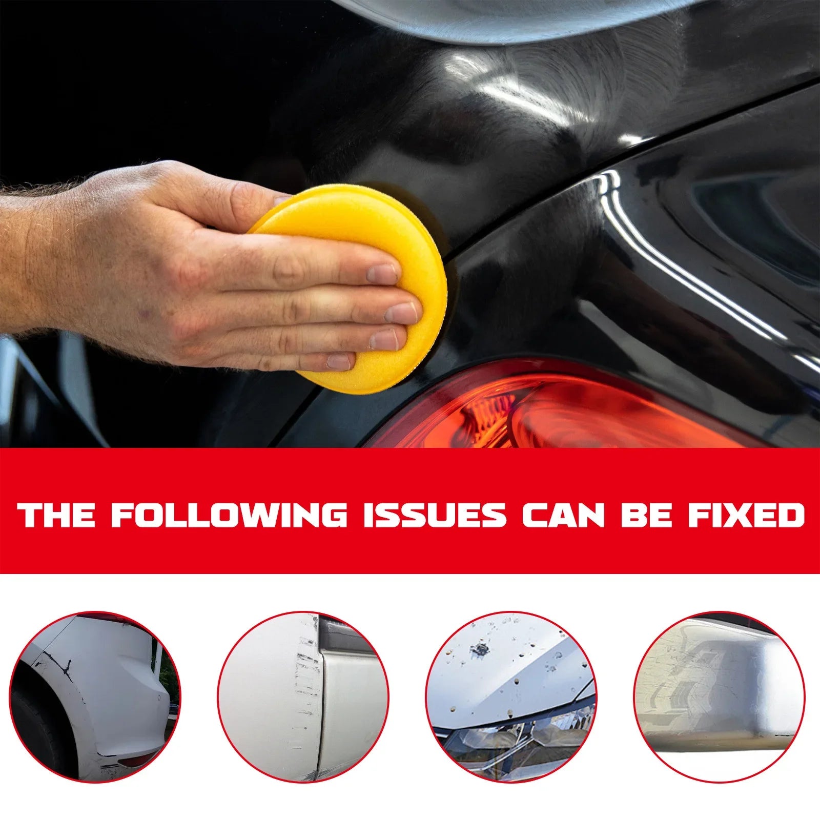 Automotive scratch wax, polishing care wax Stain removal coating Automotive finish care wax