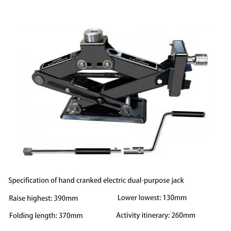 2.8T 2T Car Automotive Scissor Jack Manual And Electric Dual-purpose Suitable For Maintenance Tools Such As Cars Motorcycles