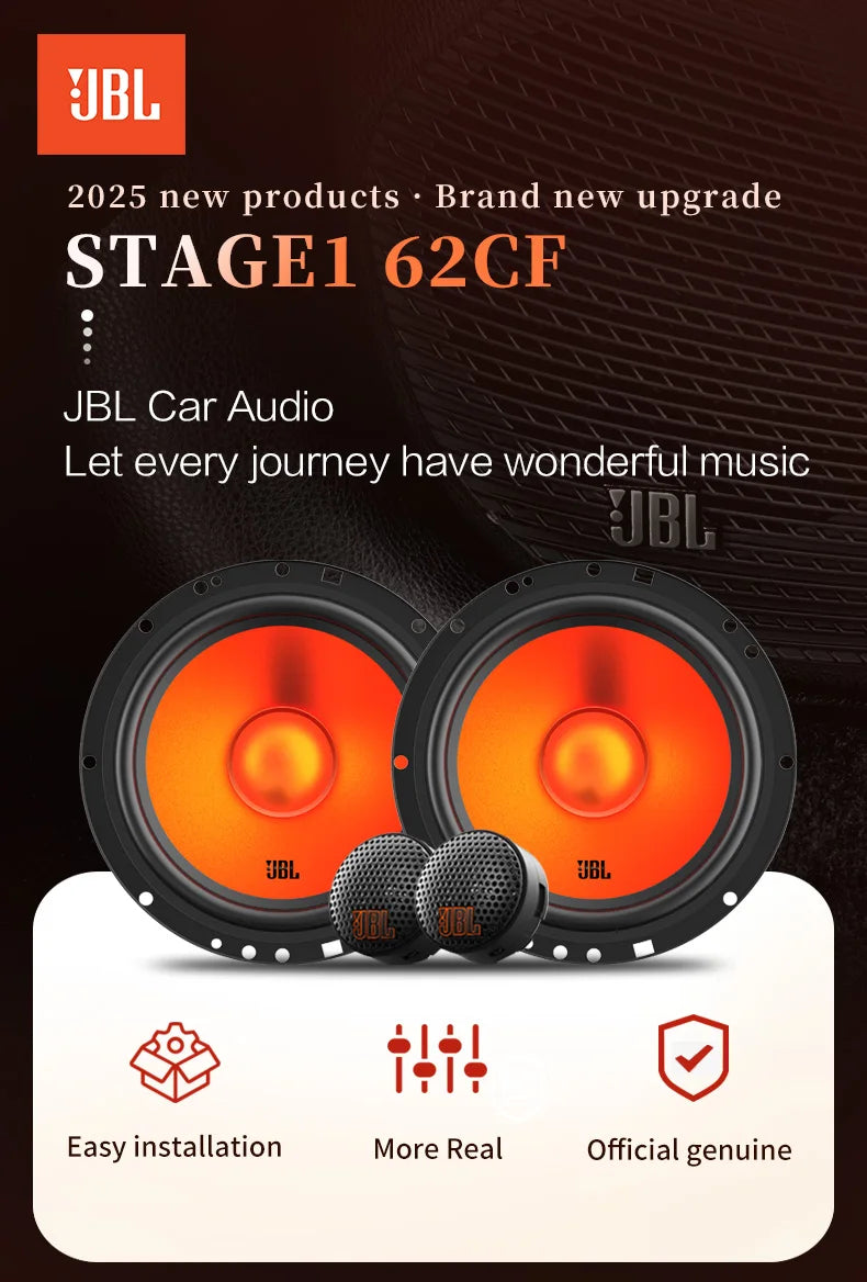 JBL car audio speaker 6.5-inch two-way speaker 640W power output car subwoofer treble midrange stereo speaker car speaker