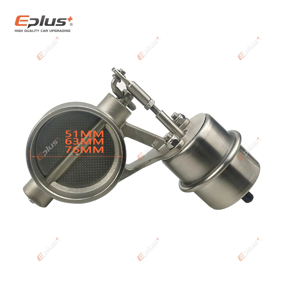 EPLUS Car Exhaust Pipe System Valve dampers Control Sets Vacuum Controller Device Remote Controller Switch Universal