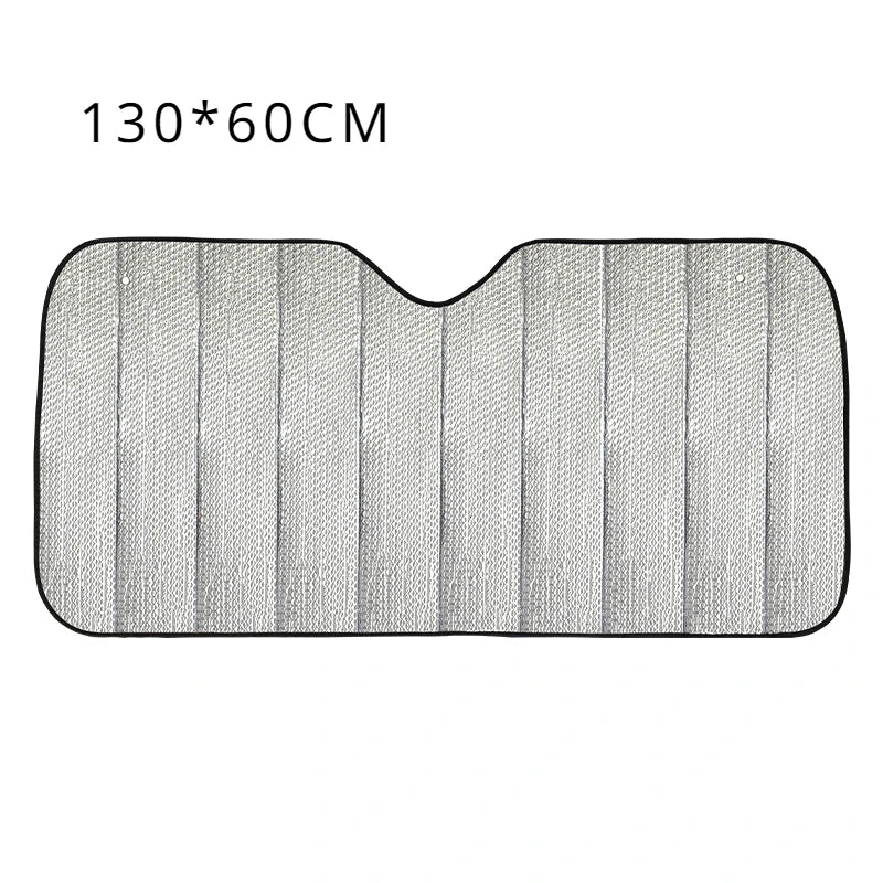 Car windshield foldable visor 130/140cm cover block Reflector Portable breathable UV protection device