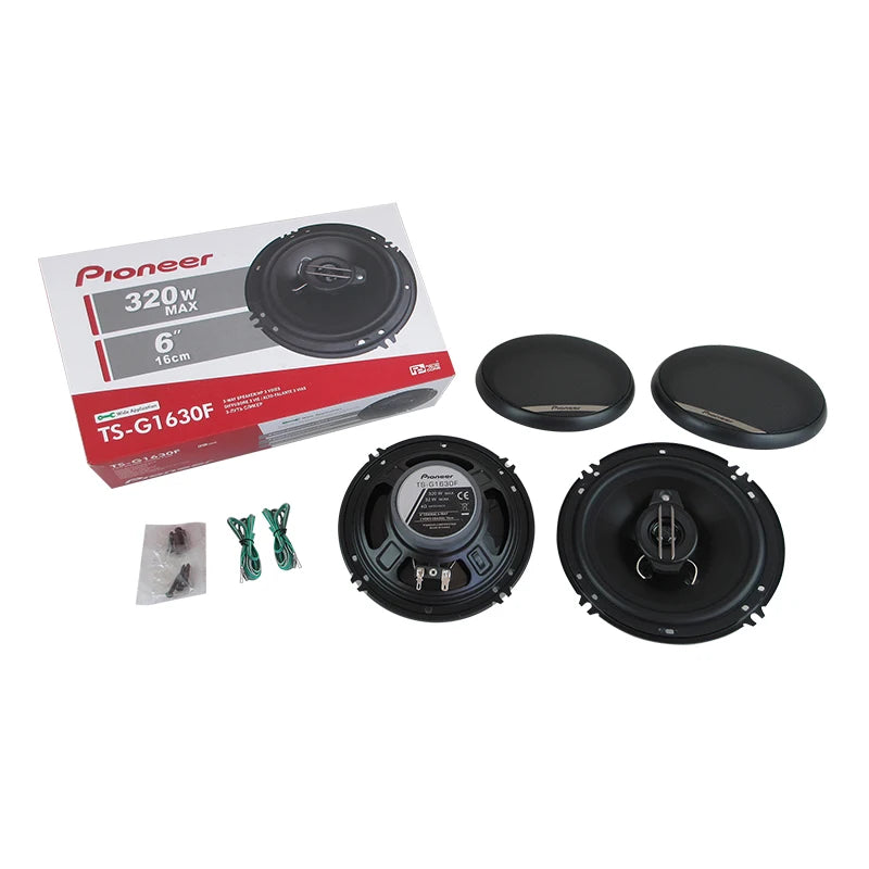 6 Inch 640W(2*320W) 3Way Universal Car Coaxial Auto Music Stereo Full Range Frequency Hifi Speakers Non-destructive Installation