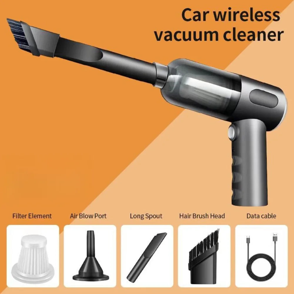 Multi-functional Wireless Car Vacuum Cleaner, Portable Household Small Air Pump, Handheld High-power Car Dust Blower