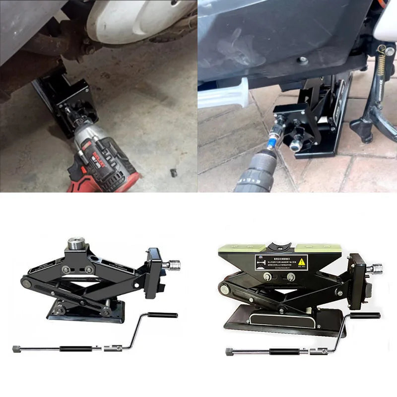 2.8T 2T Car Automotive Scissor Jack Manual And Electric Dual-purpose Suitable For Maintenance Tools Such As Cars Motorcycles