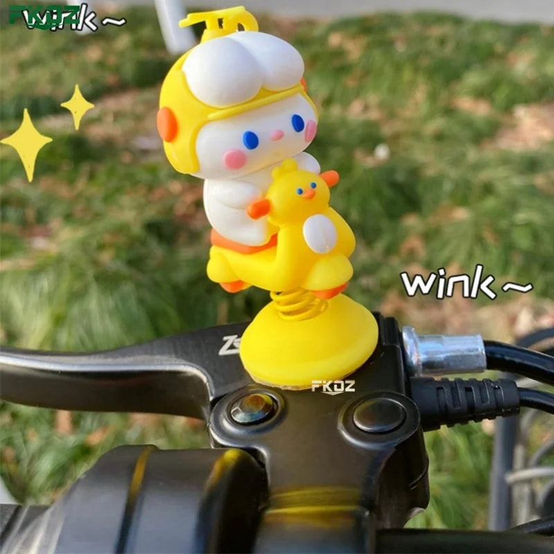 Shake Happy Creative Car Ornament Electric Car Shaking Ornament Personalized Car Relaxation Fun Ornament Desktop Decoration