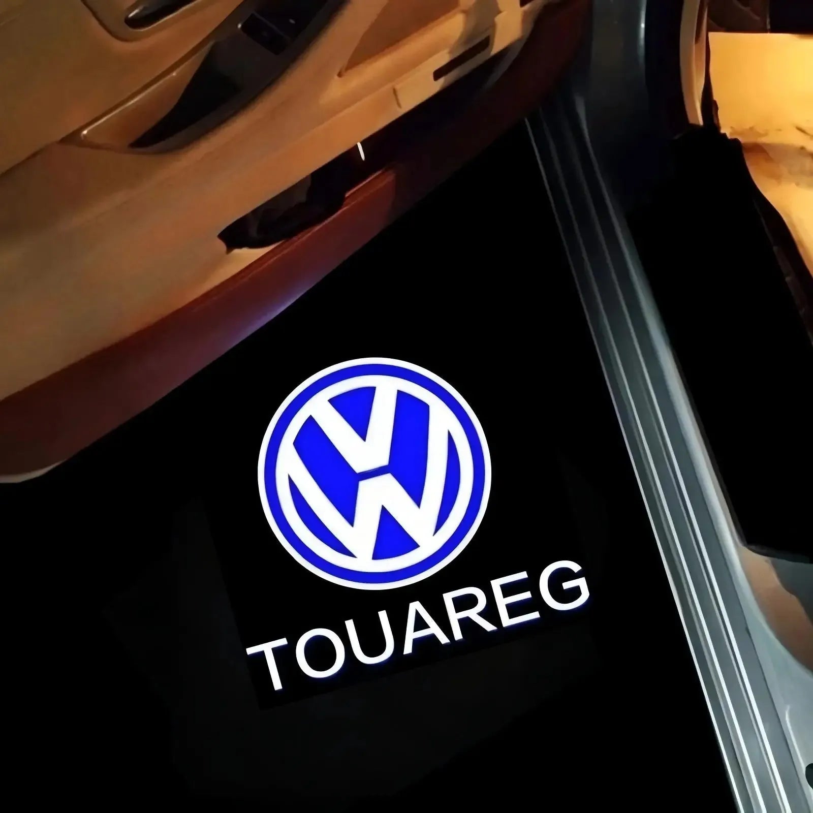 LED Car Door Light Projector Lamp For Volkswagen VW R Line GTI Touareg 7P Golf 5 6 7 Jetta MK5 MK7 Passat B6 B7 B8 B9 CC Tiguan