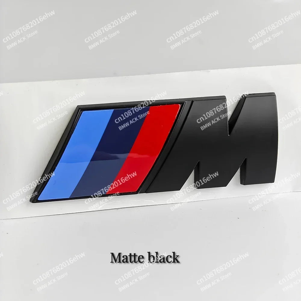 3D ABS Fender Emblem Rear Trunk Badge for BMW M Power X1 X2 X3 X5 X6 X7 F21 G20 M Sports Stickers Car Accessories
