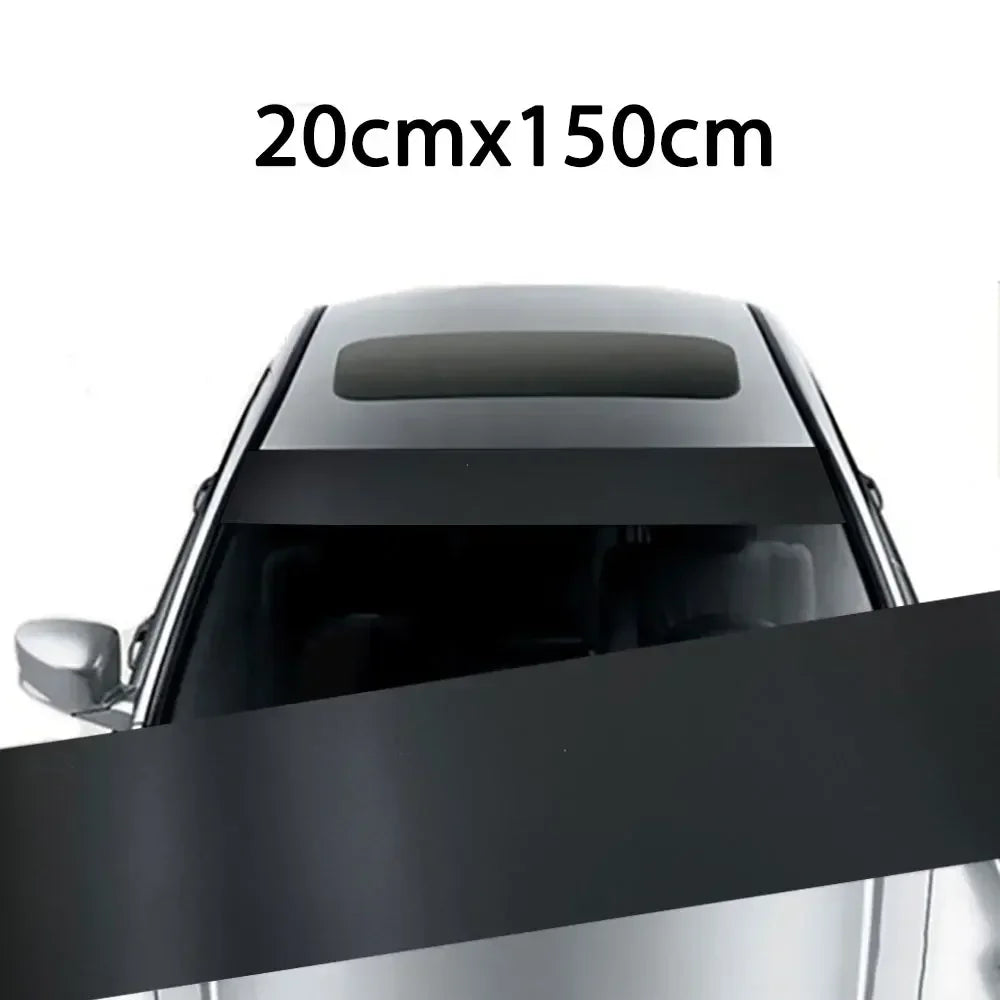 Car Sunshade Stickers 3D Design Vinyl Film Fly Eye One Way Vision Mesh Films Car Front Windshield  Decals for Auto Decoration