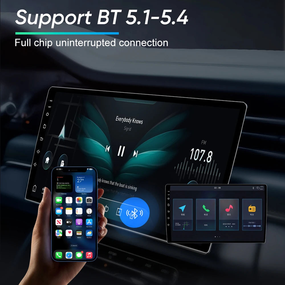 Android 15 Auto For Volkswagen Golf 6 2008- 2016 Car Multimedia Video Player Car Radio Touch Screen GPS Navigation 5G Wifi DSP