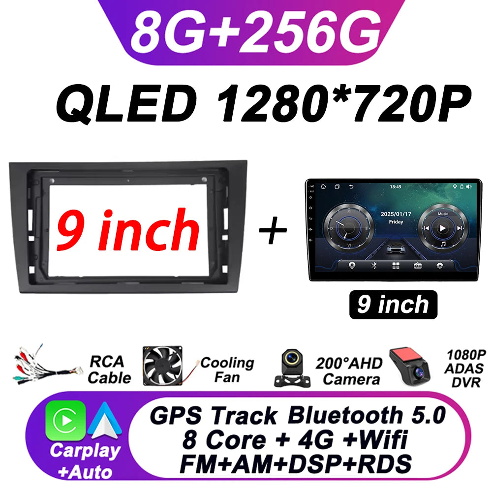 Android 15 Auto For Volkswagen Golf 6 2008- 2016 Car Multimedia Video Player Car Radio Touch Screen GPS Navigation 5G Wifi DSP