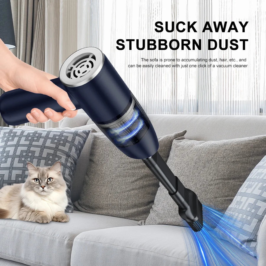 Xiaomi Car Vacuum Cleaner Handheld Wireless Vacuum Clean Household Car Mounted Strong Suction Multifunctional Vacuum Cleaner New