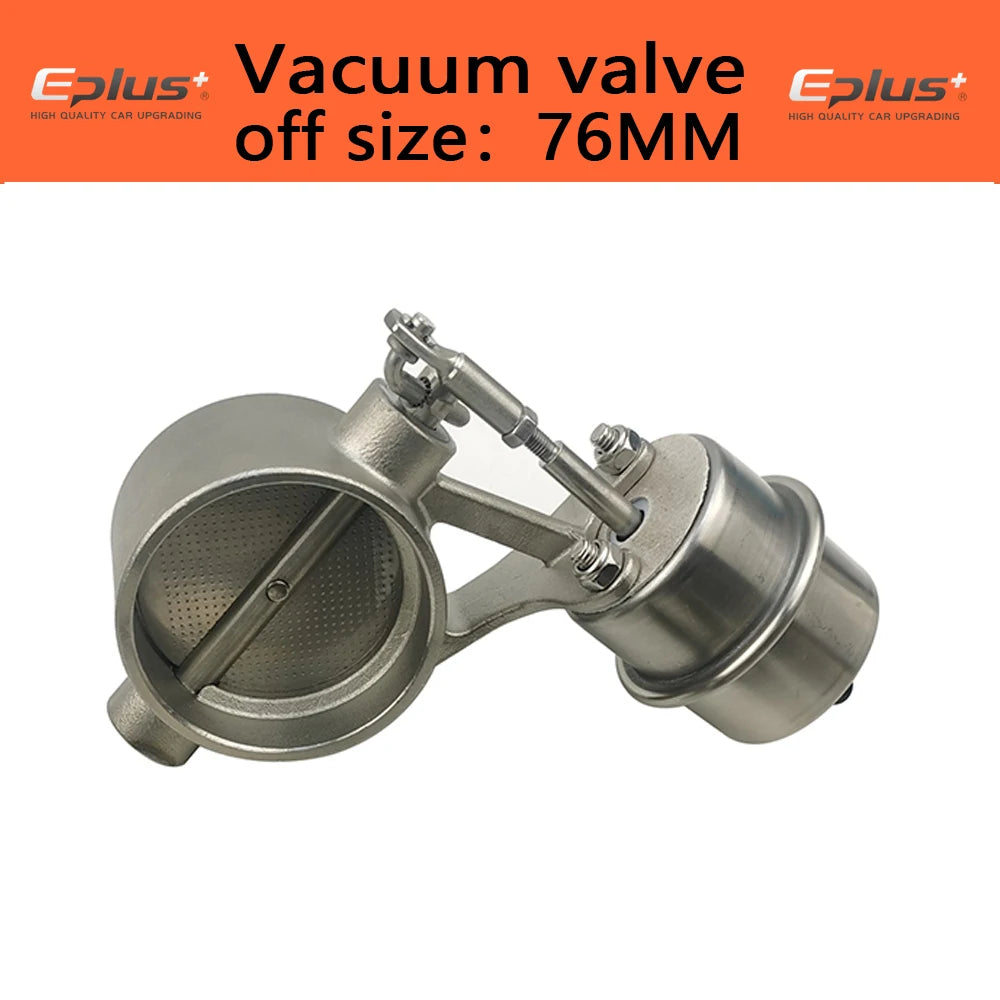 EPLUS Car Exhaust Pipe System Valve dampers Control Sets Vacuum Controller Device Remote Controller Switch Universal