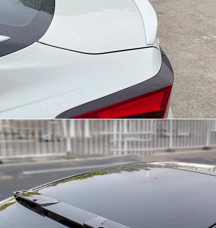 For 2019--2022 Nissan Altima Teana Rear Trunk Spoiler M4 Style Rear Window Roof Spoiler ABS Material Tuning Body Kit Accessories