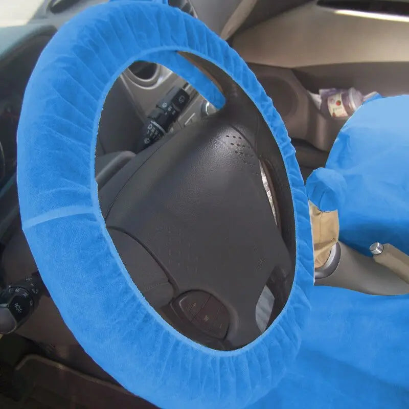 2 Pcs Universal Car Seat Cover Disposable Non-Woven Fabric Vehicle Dustproof Waterproof Cleaning Beauty Repair Car Protector New