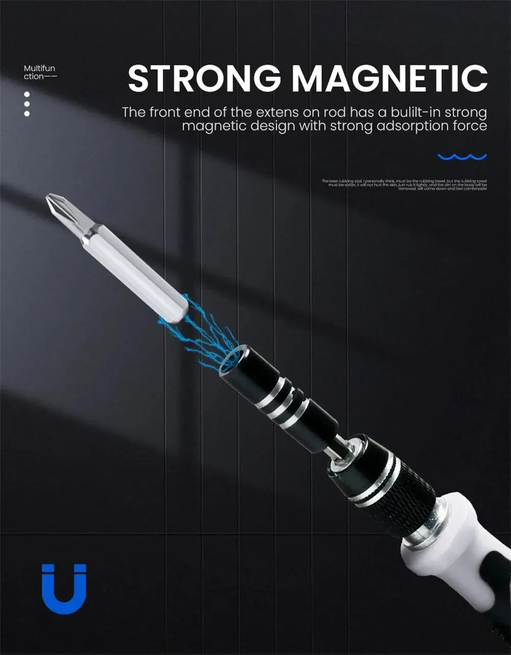 Magnetic Precision Screwdriver Set 115 in 1 Electronics Repair Tools Professional Nut Driver for Laptop Phone PC Maintenance